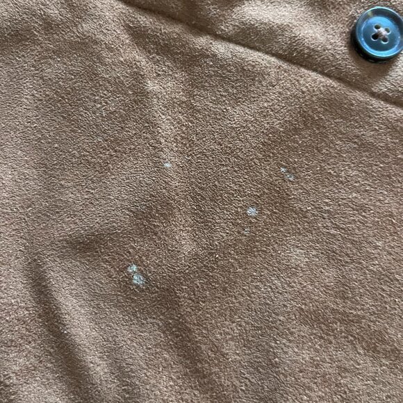 🍂 Banana Republic Faux Suede A-Line Skirt - Rust Brown (Size 4) - Picture 5 of 5